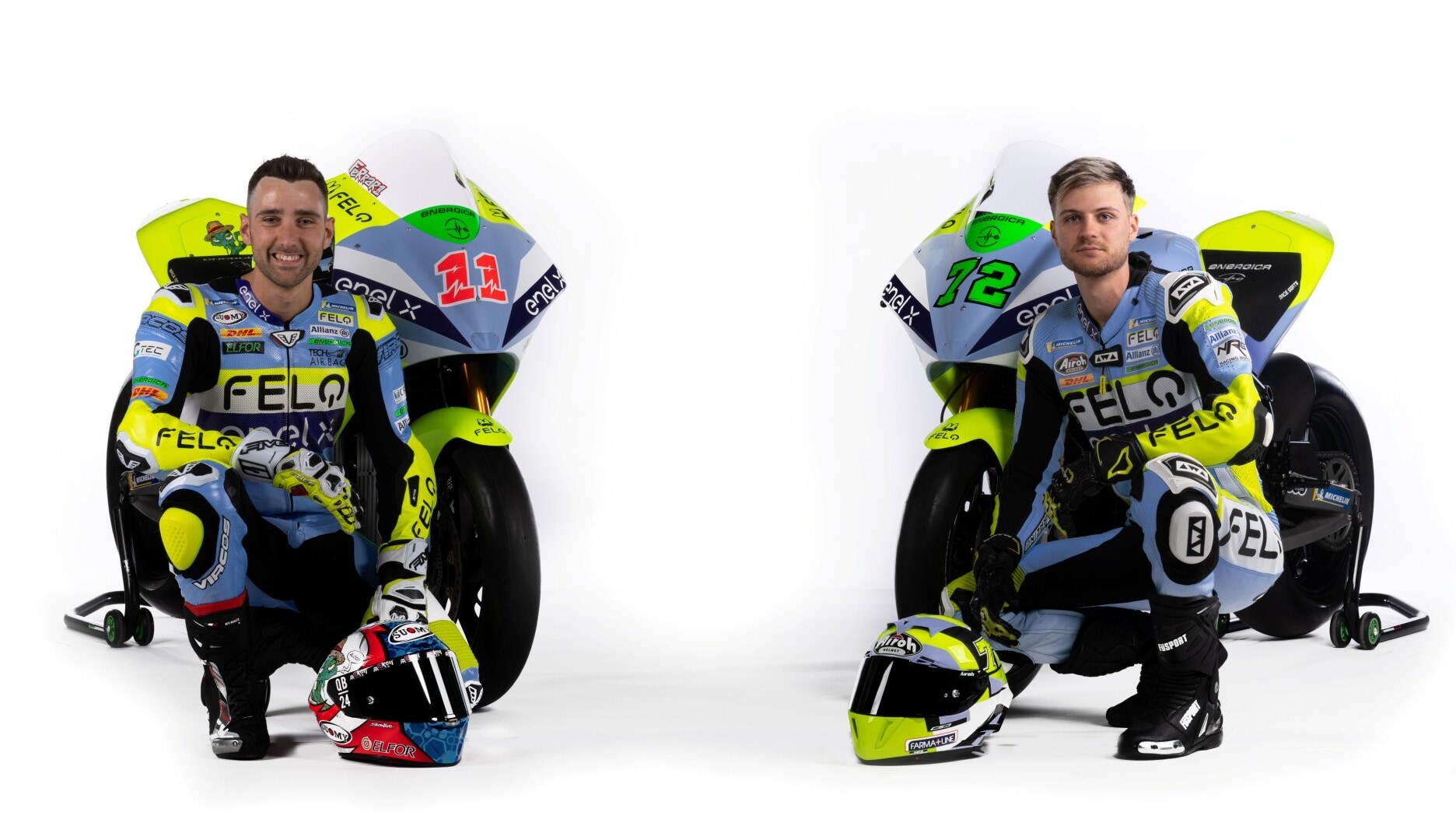 MotoE: Ferrari e Finello presentano la livrea 2022 del Team Gresini