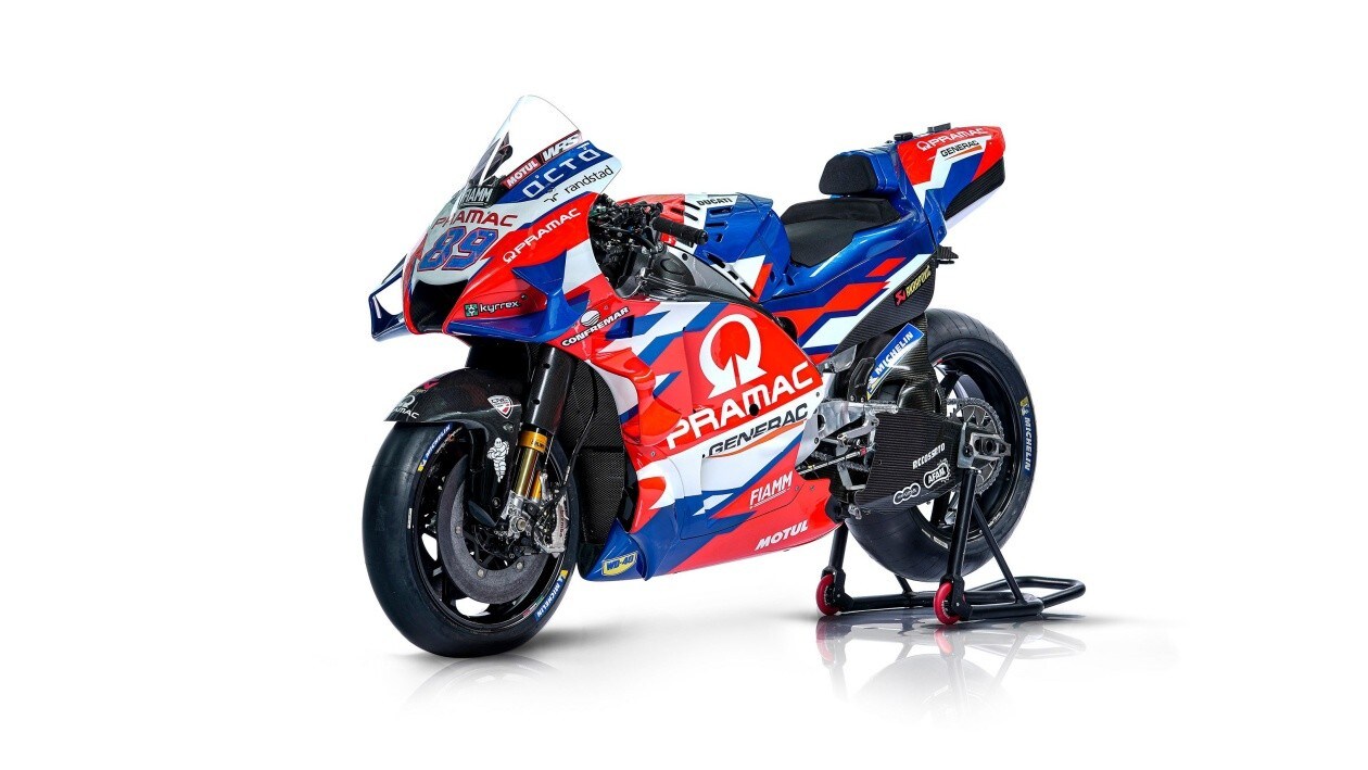 MotoGP: Pramac Racing svela le DesmosediciGP di Martin e Zarco