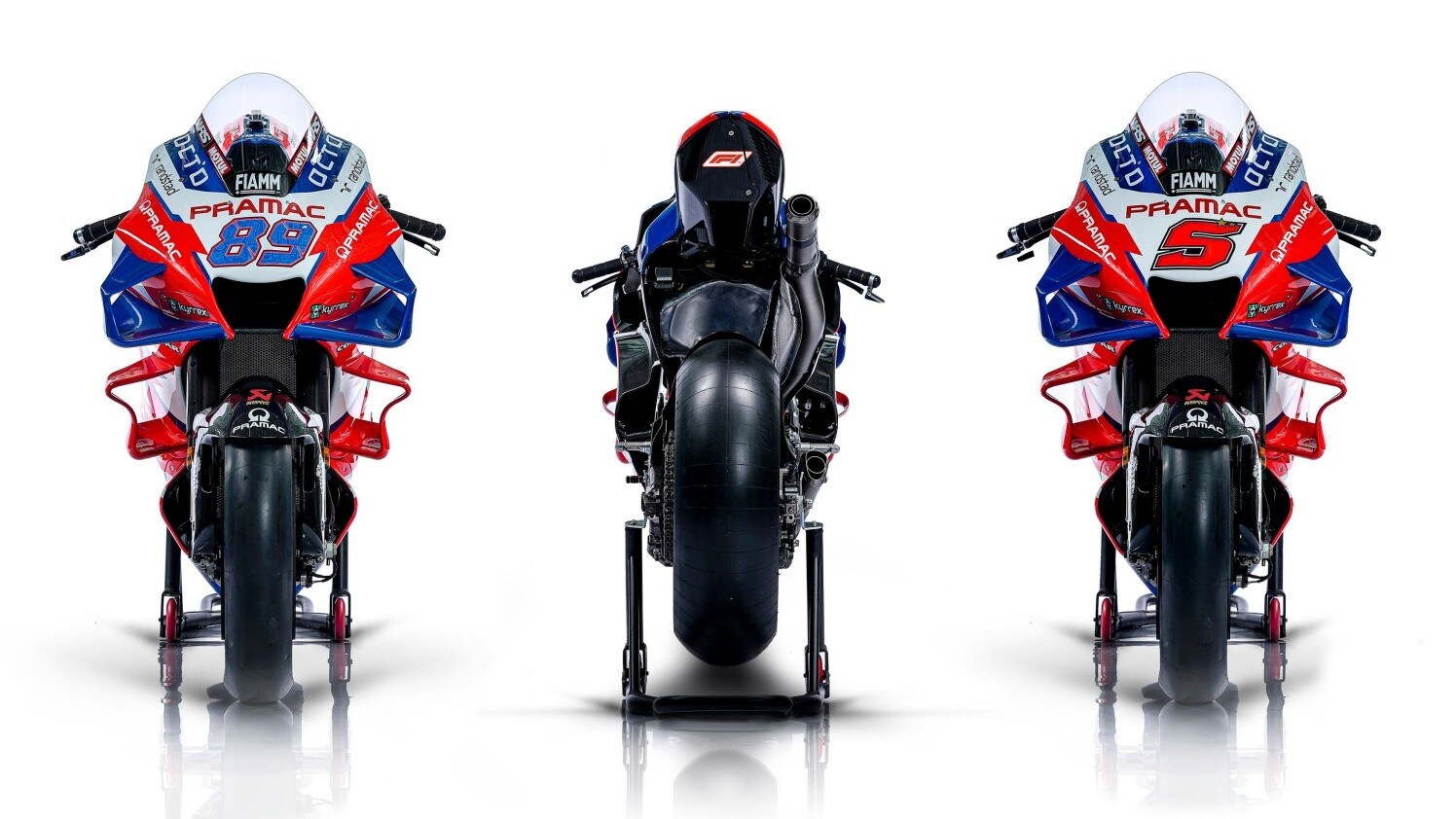 MotoGP: Pramac Racing svela le DesmosediciGP di Martin e Zarco