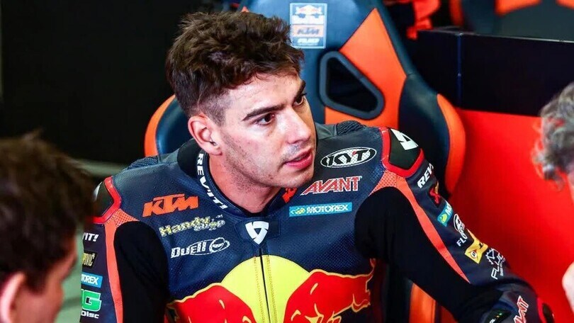 Moto2: training injury for Augusto Fernandez