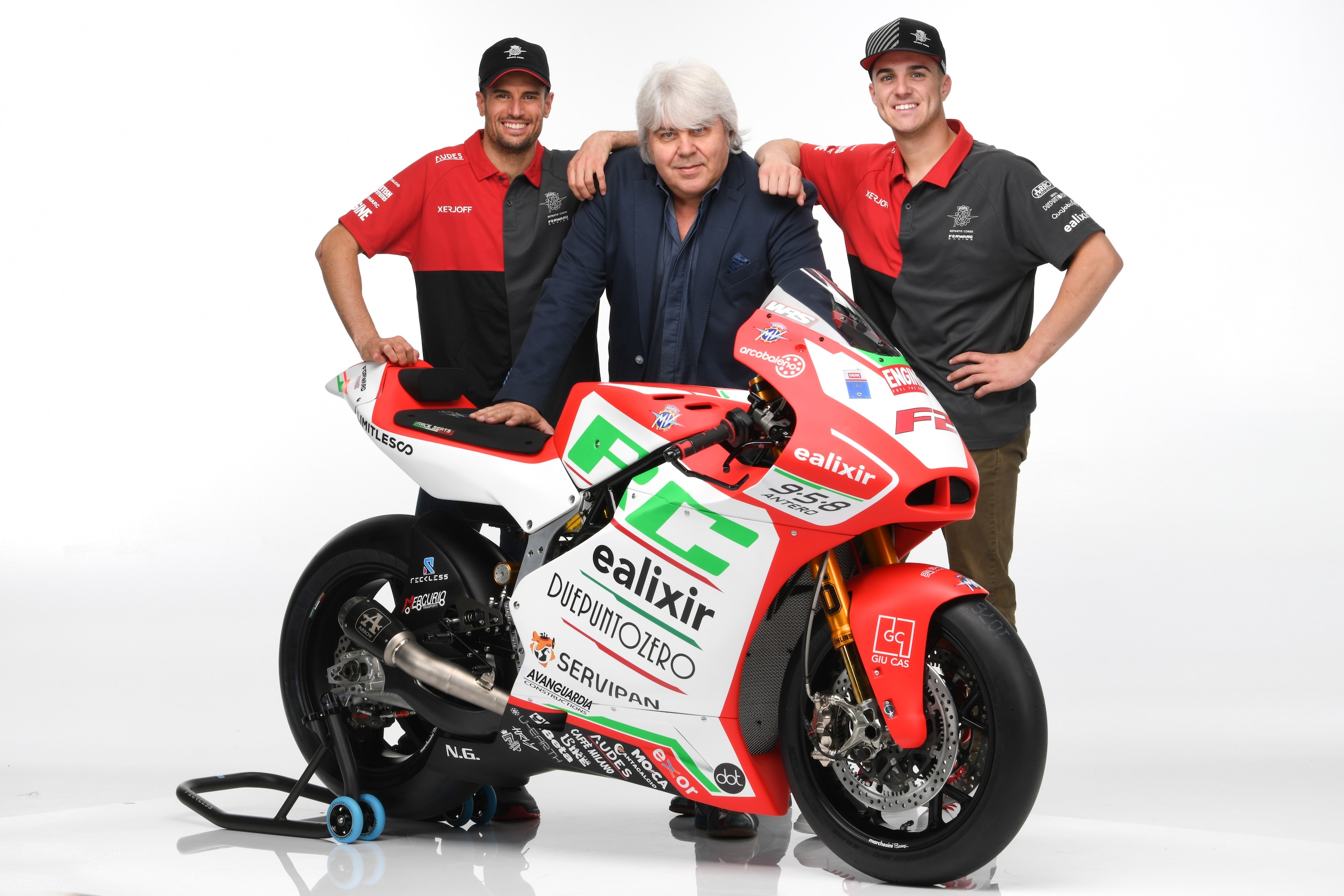Gli obiettivi del team Forward tra Moto2, JuniorGP ed ESBK