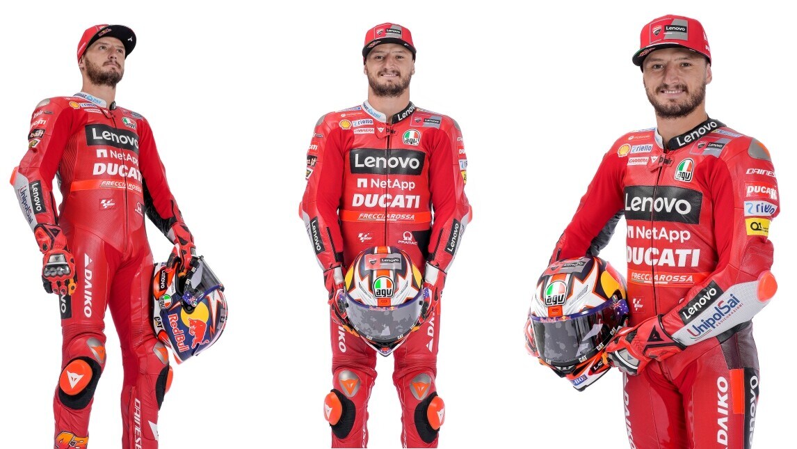 MotoGP: Jack Miller in posa con la nuova Ducati Desmosedici GP