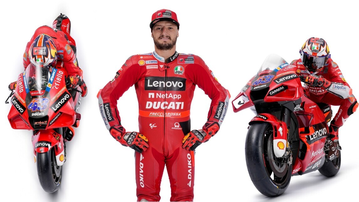 MotoGP: Jack Miller in posa con la nuova Ducati Desmosedici GP