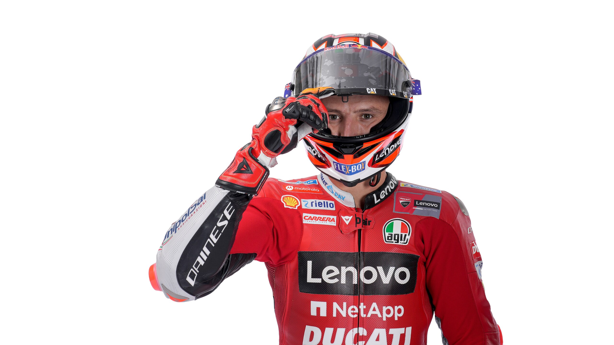 MotoGP: Jack Miller in posa con la nuova Ducati Desmosedici GP