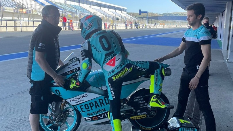 Test Jerez: Foggia svetta in Moto3, Chantra il più veloce in Moto2