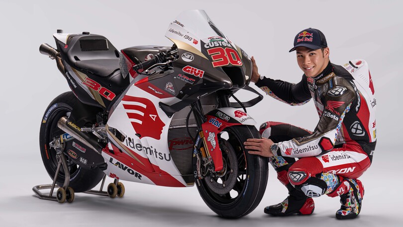 MotoGP, la Honda di Takaaki Nakagami per il 2022