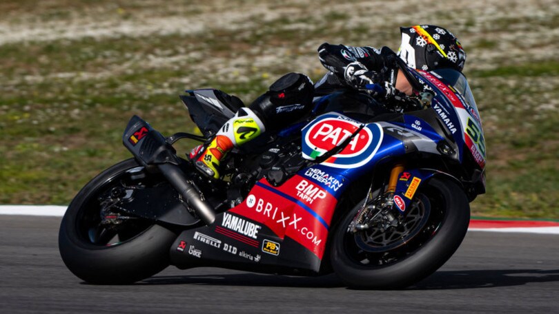 SBK, Test Portimao, Locatelli: "Continueremo ad aiutarci con Toprak, lui è un pilota top"