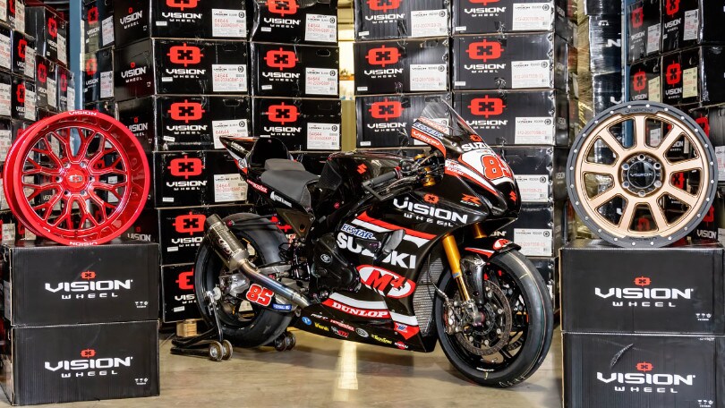 MotoAmerica: il team M4 Ecstar Suzuki si rinnova per il 2022