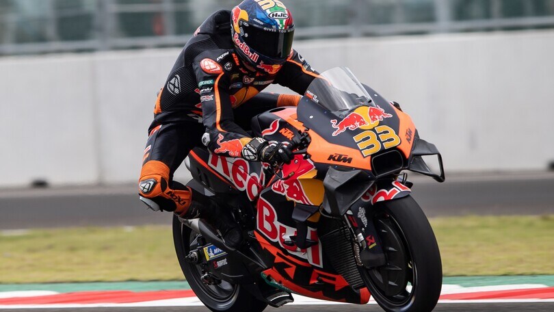 MotoGP test Mandalika, Day2: a metà giornata c'è Brad Binder al comando