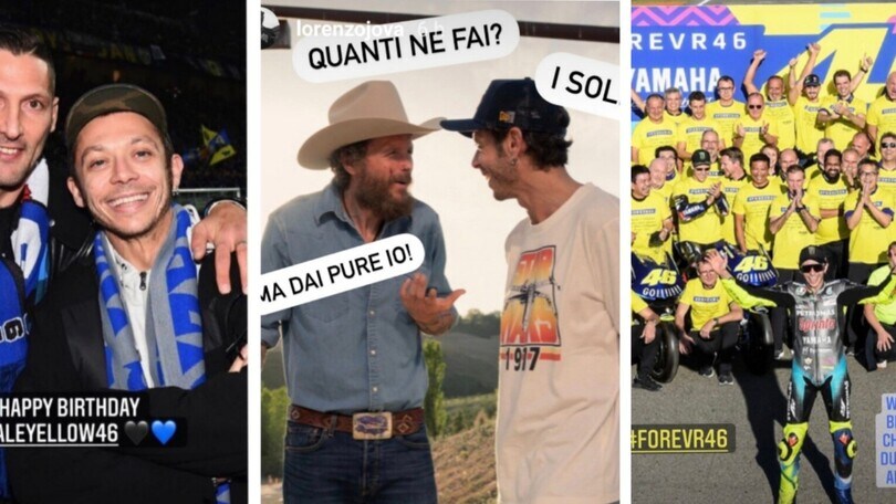 "Tanti auguri Vale!": i social si scatenano per il compleanno di Rossi