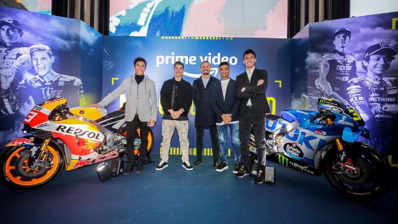 Parata di piloti a Madrid per “MotoGP Unlimited”