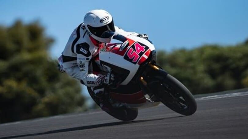 Test Portimao, Moto3: Riccardo Rossi porta in alto il SIC58