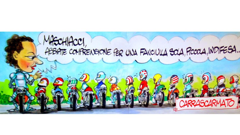 Io guido da sola: le colleghe tifano Ana Carrasco