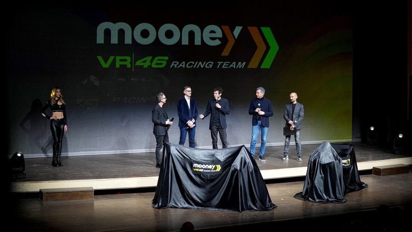 Mooney VR46 Racing Team, le FOTO della presentazione