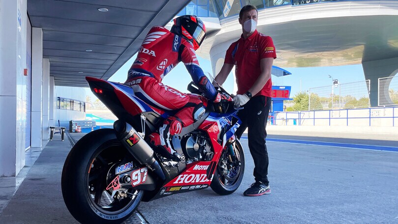 SBK: Honda HRC macina chilometri anche a Jerez con Vierge e Lecuona