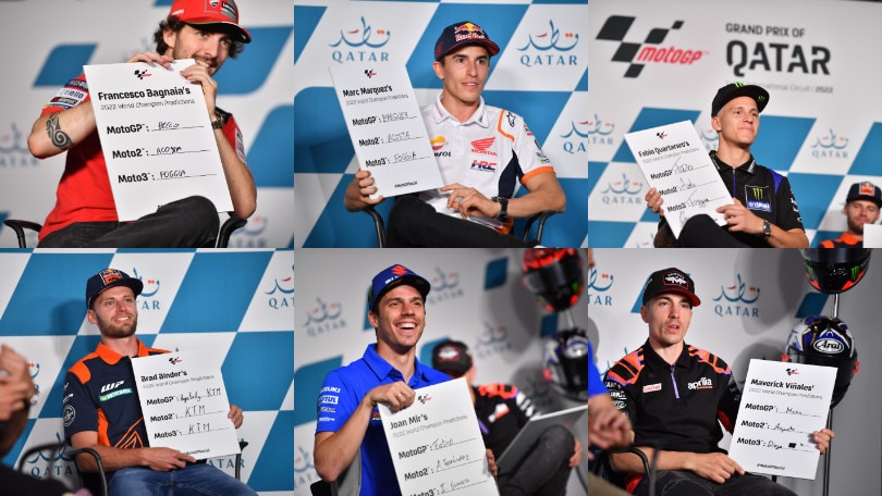 MotoGP, i piloti si danno al "Fantamotomondiale": i pronostici