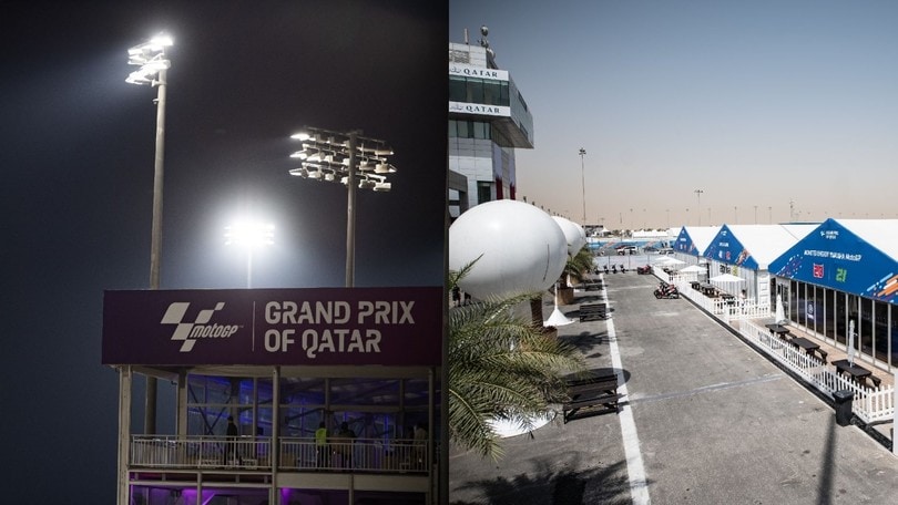 Il Qatar torna ad illuminarsi per la MotoGP: gli scatti più belli dal paddock