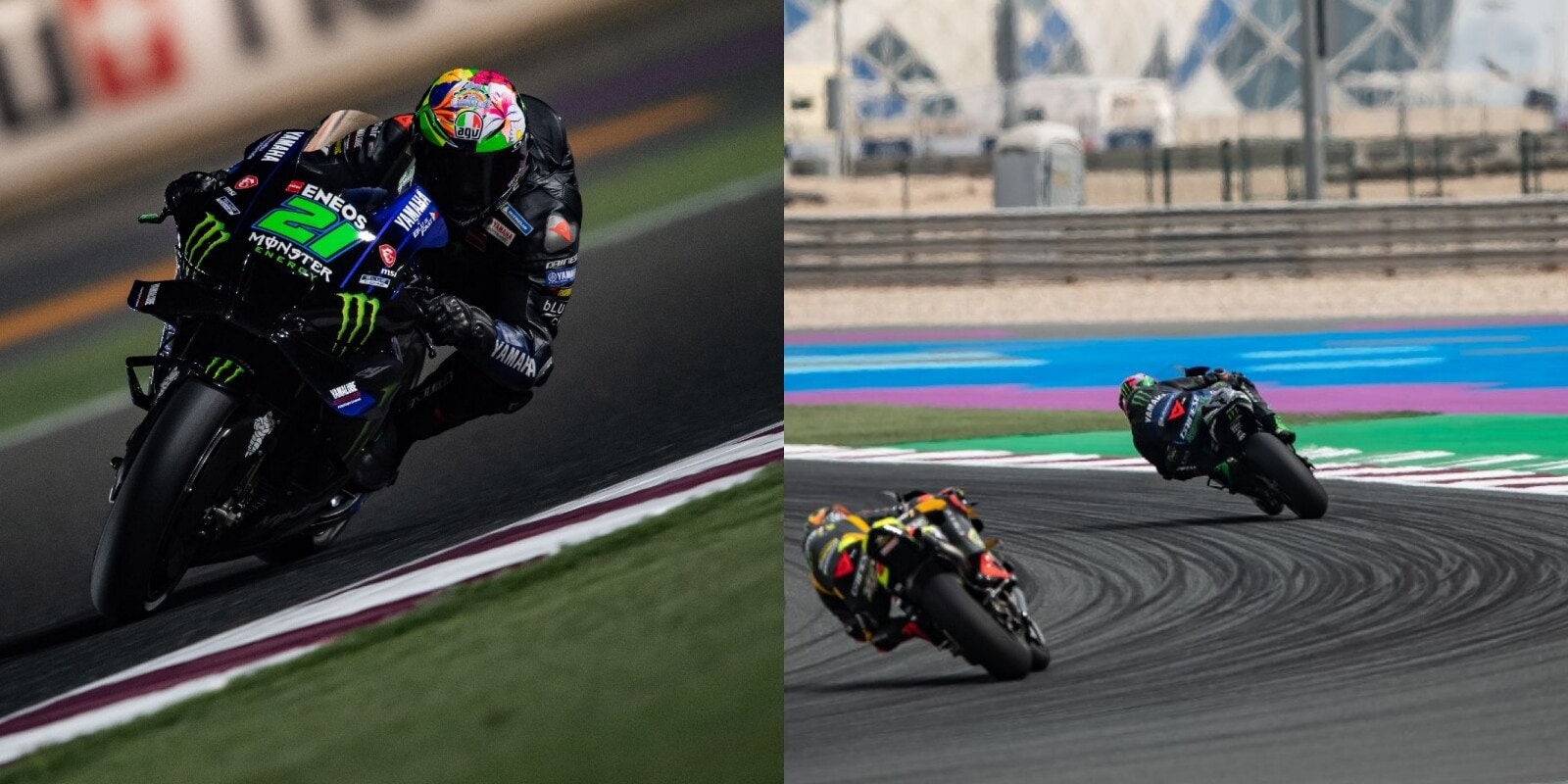 GP Qatar, Morbidelli inizia con il piede giusto: gli scatti più belli del suo Day 1