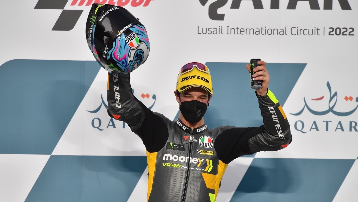 Moto2, classifica piloti: l'Italia inizia alla grande con Vietti e Arbolino