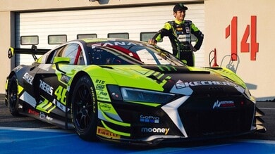 GT, Valentino Rossi svela la sua nuova "belva": ecco l'Audi R8 LMS #46