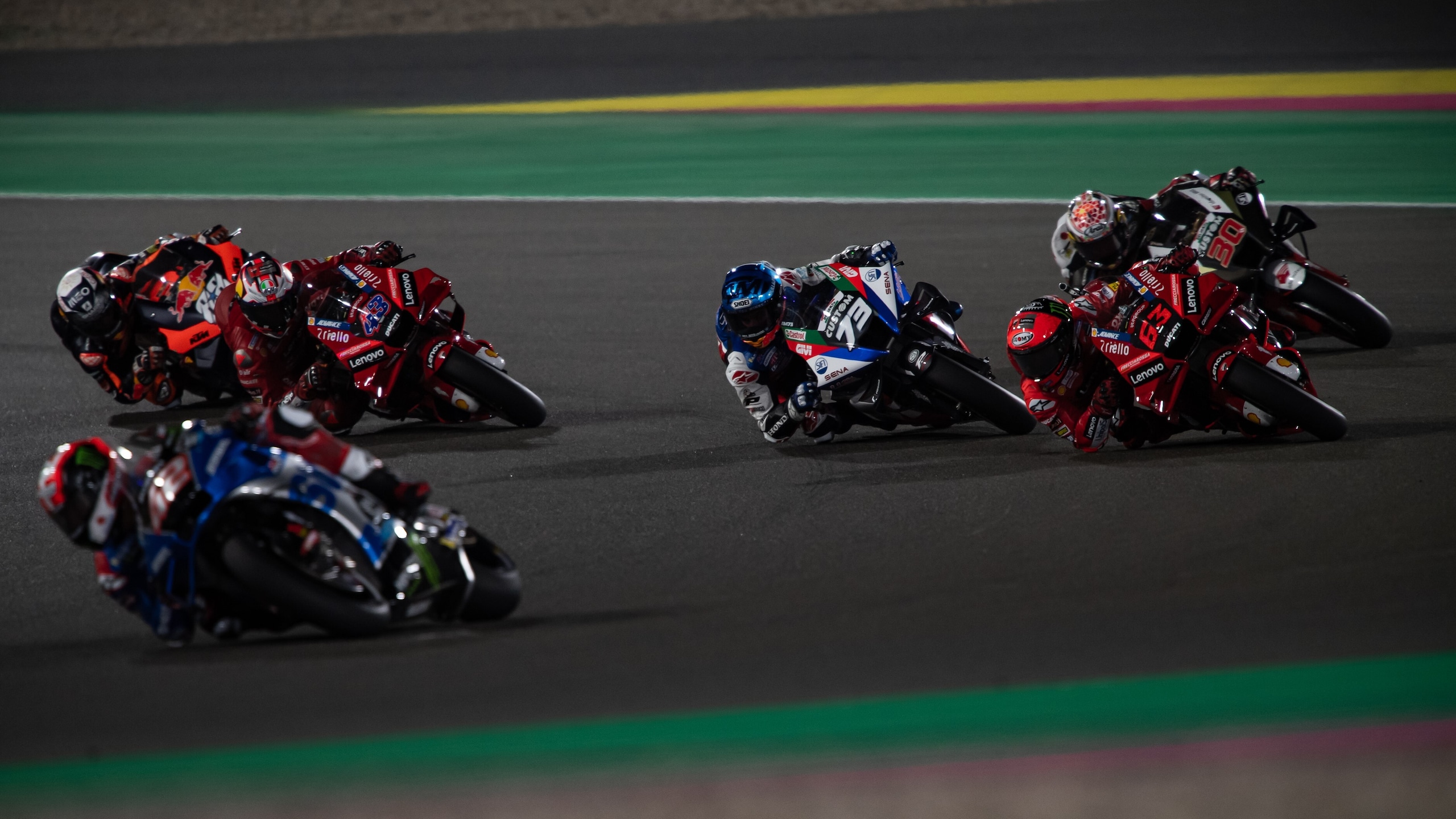 MotoGP, gli scatti più belli del GP del Qatar 2022