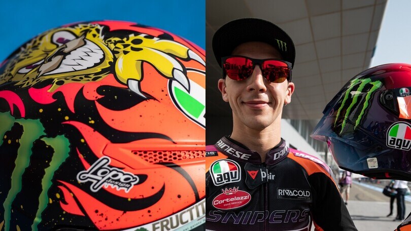 Moto3: i caschi di Migno e Surra edizione 2022