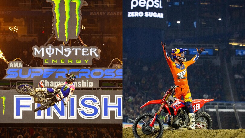 AMA Supercross, Detroit: Tomac e Lawrence sempre più leader