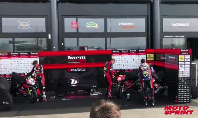 CIV SBK: il team Barni svela la nuova livrea della Panigale V4 R