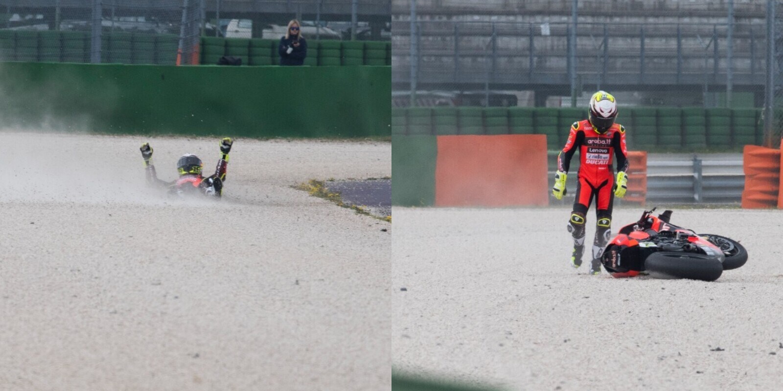 SBK, test Misano: inizia con una caduta il Day 1 di Bautista