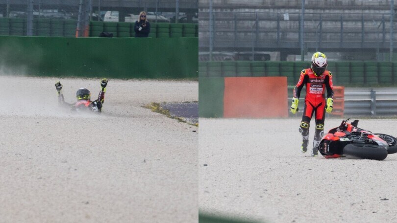 SBK, test Misano: inizia con una caduta il Day 1 di Bautista