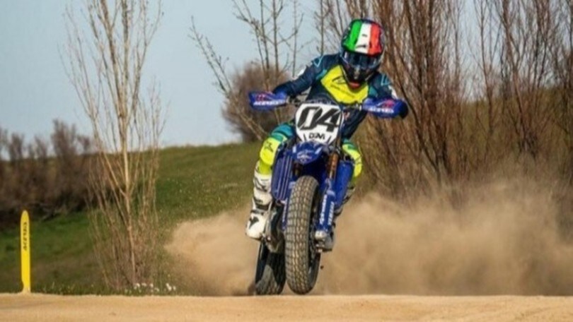 GP Indonesia, l'allenamento di Dovizioso con Valentino Rossi