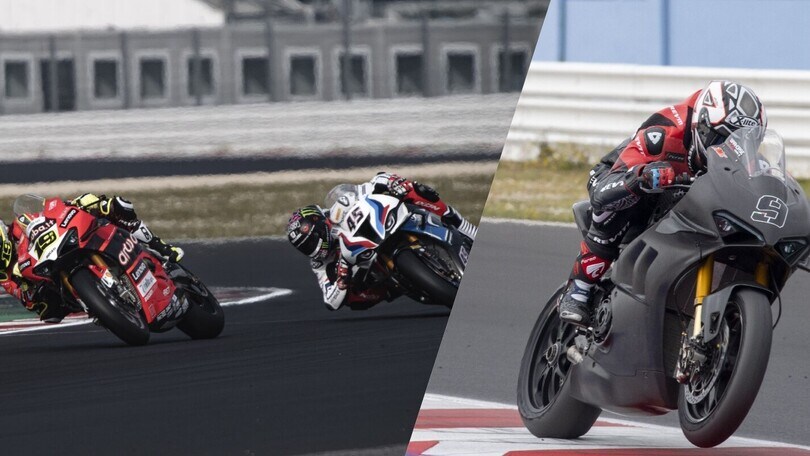 SBK, test Misano: gli scatti più belli della prima giornata