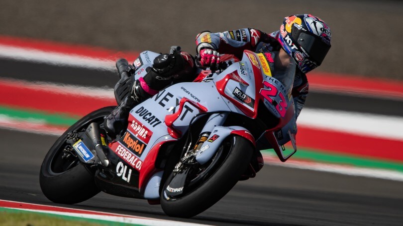 Il venerdì di Enea Bastianini in Indonesia