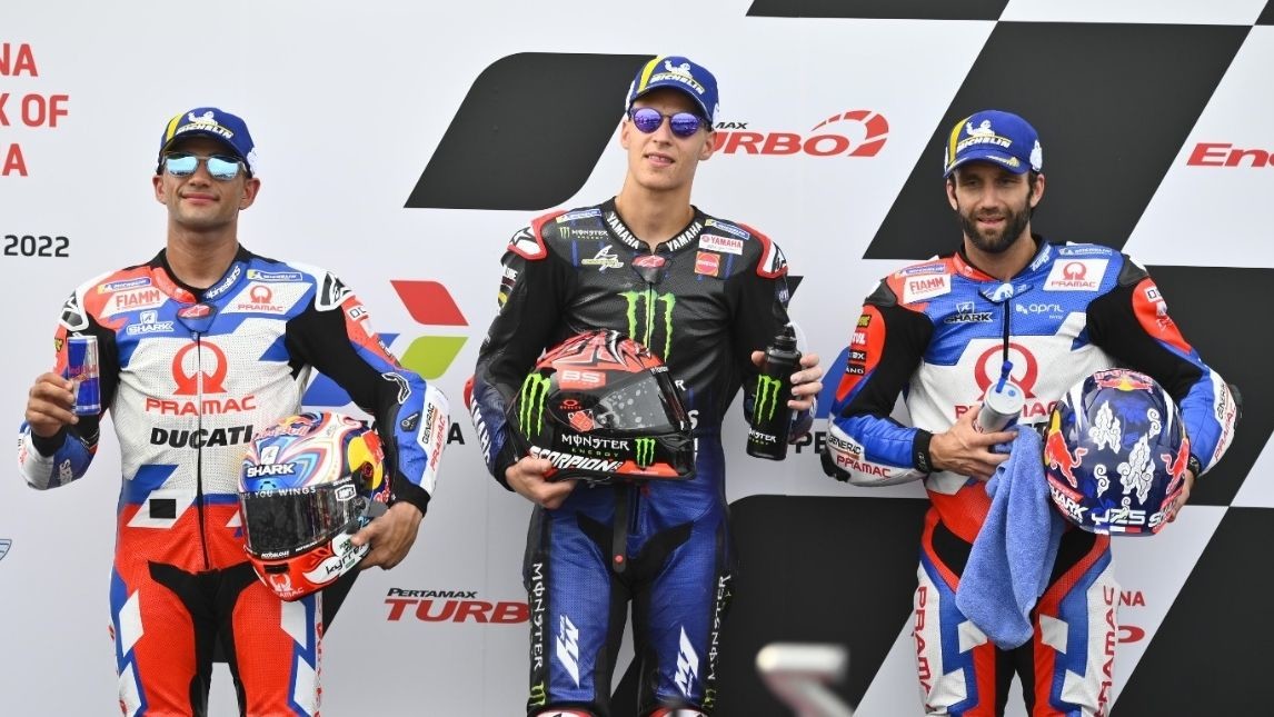 GP Mandalika, Quartararo in pole, ma i piloti Pramac lo braccano