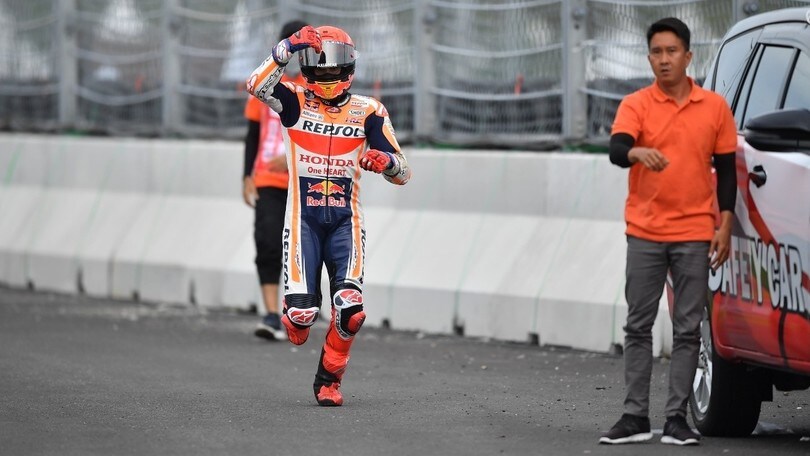 MotoGP, Marquez: “In gara posso fare solo due cose, attaccare e rischiare”
