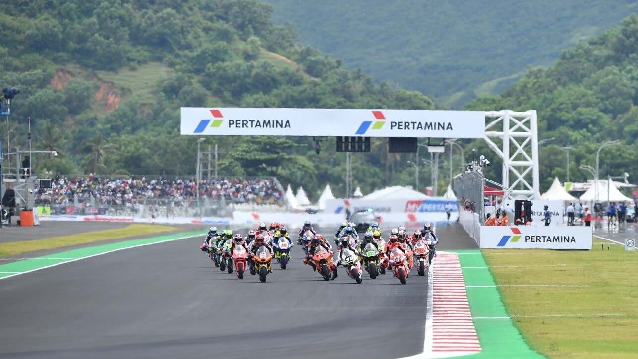 Moto2: gli scatti più belli della gara di Mandalika
