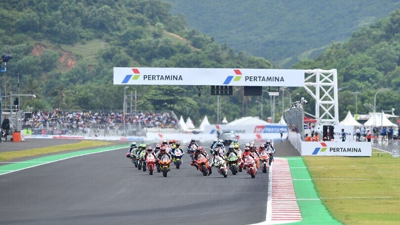 Moto2: gli scatti più belli della gara di Mandalika