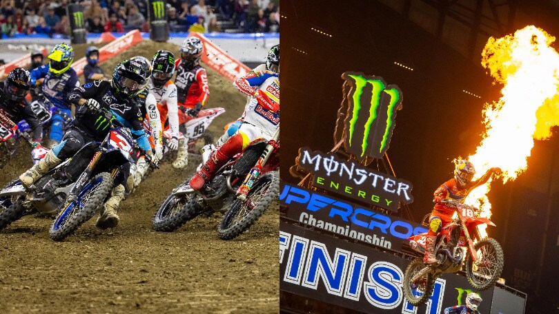 AMA Supercross, Indianapolis: Tomac e Lawrence con le mani sui titoli