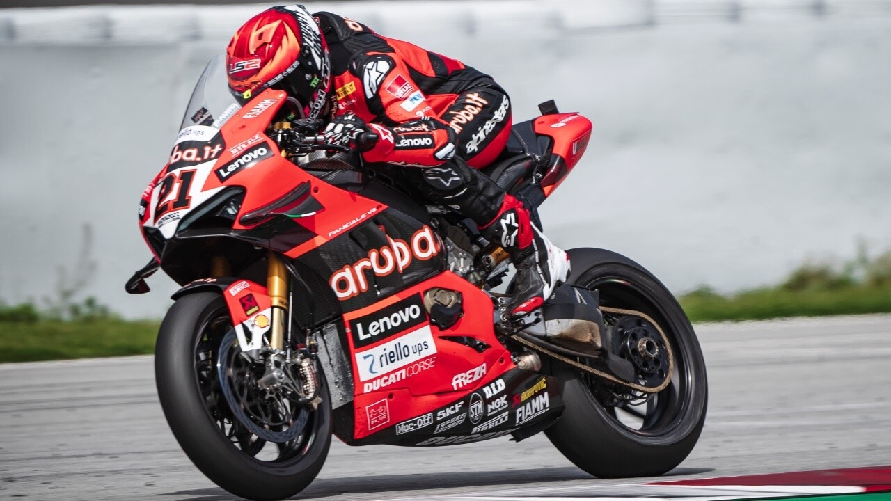 SBK, Rinaldi: "A Misano ero all'ottanta percento, qui all'ottantacinque"