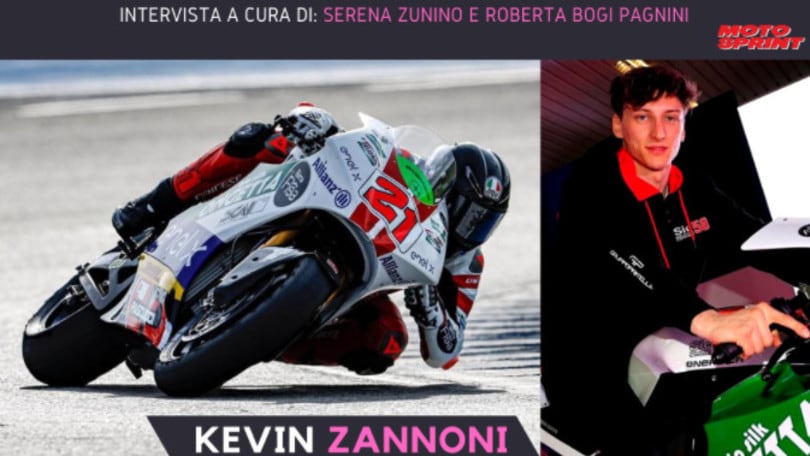 Pink Day, la videointervista al pilota MotoE Kevin Zannoni