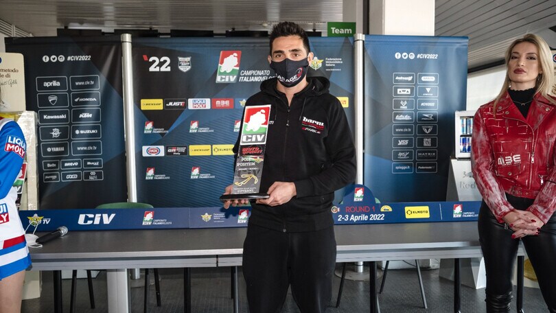 CIV: le immagini dei poleman di Misano