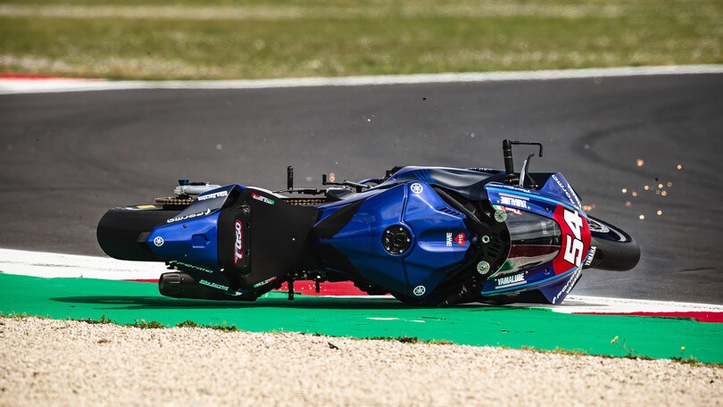 CIV SBK, tegola per Mattia Pasini: probabile la sua assenza in Gara 2