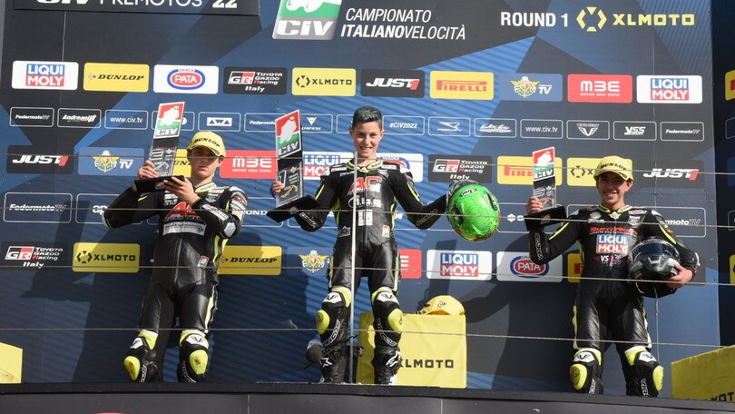CIV Misano, PreMoto3: è doppietta AC Racing con Pugliese e Zanni