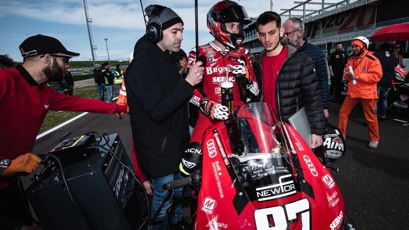 Paura per Zanetti nel CIV Superbike: Lorenzo è ricoverato a Cesena