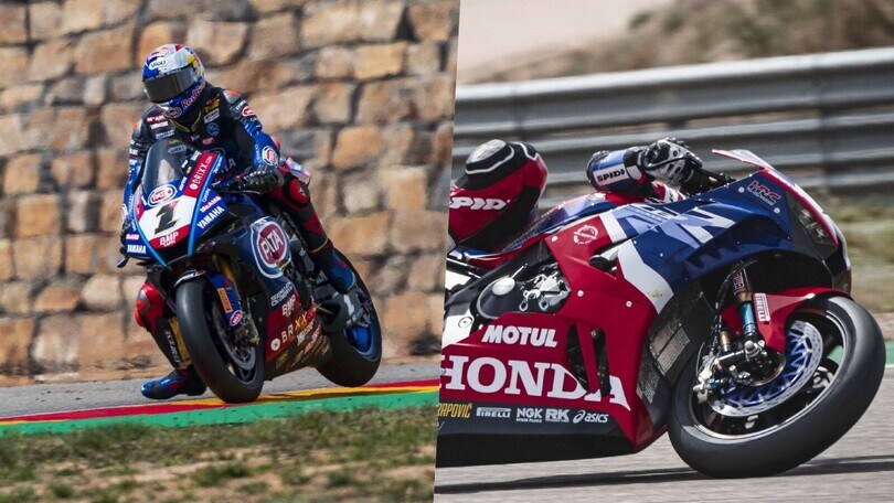 SBK, ad Aragon è già spettacolo: le foto più belle dei test
