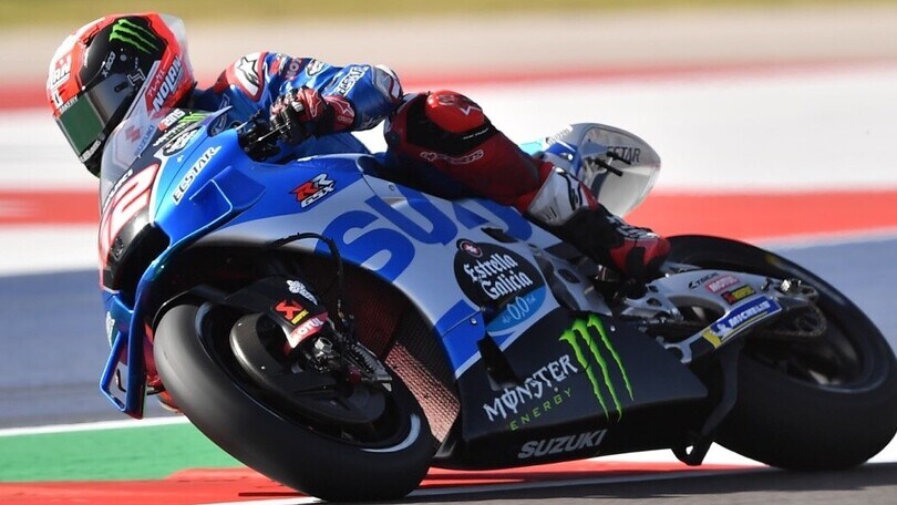 MotoGP Americhe, Rins in vetta ad Austin: primo tempo nelle FP1