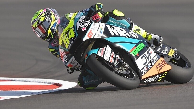 È di Aldeguer il venerdì della Moto2 di Austin, Arbolino protagonista