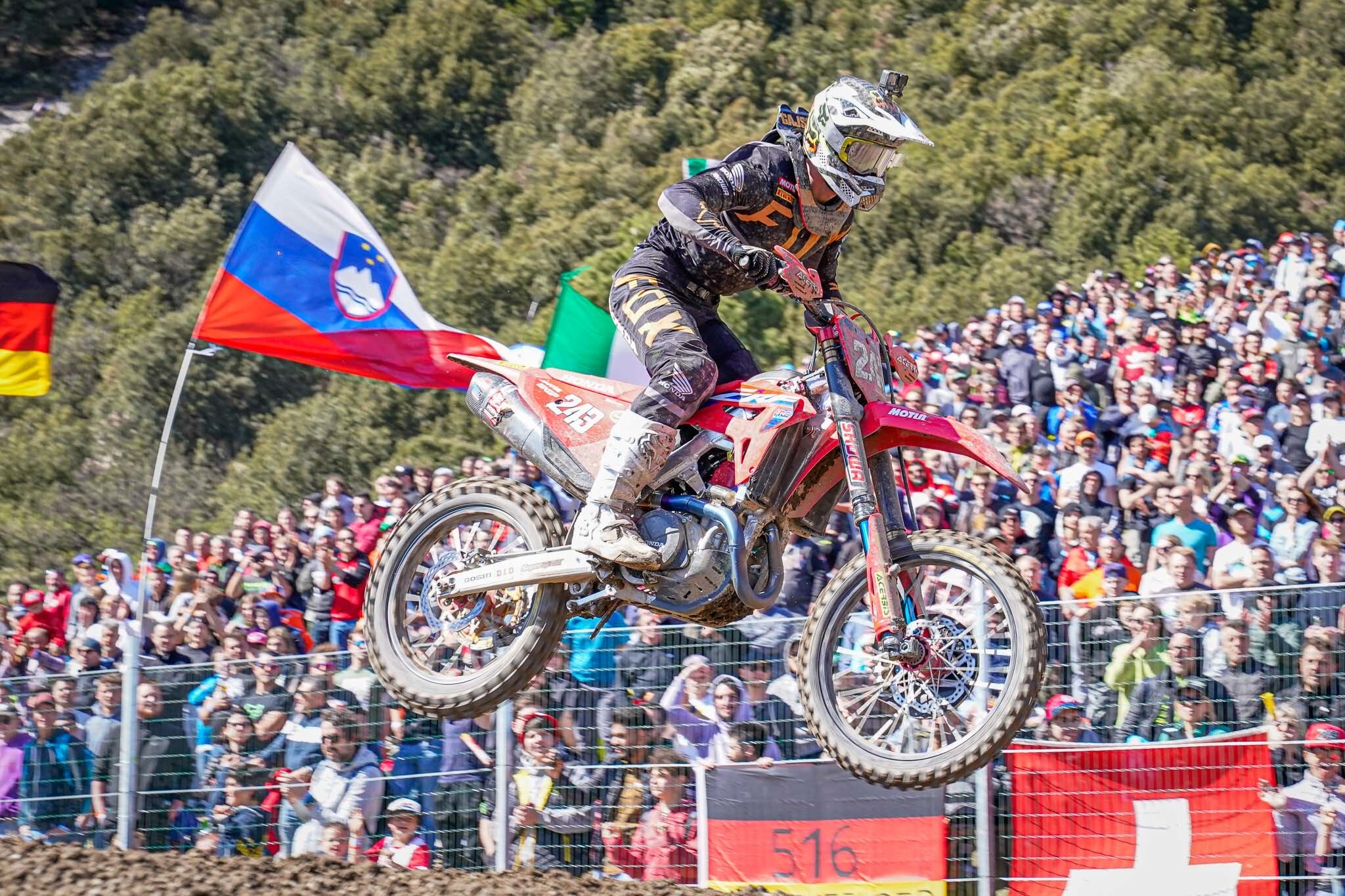 MXGP del Trentino: a Gajser gara uno davanti al suo pubblico