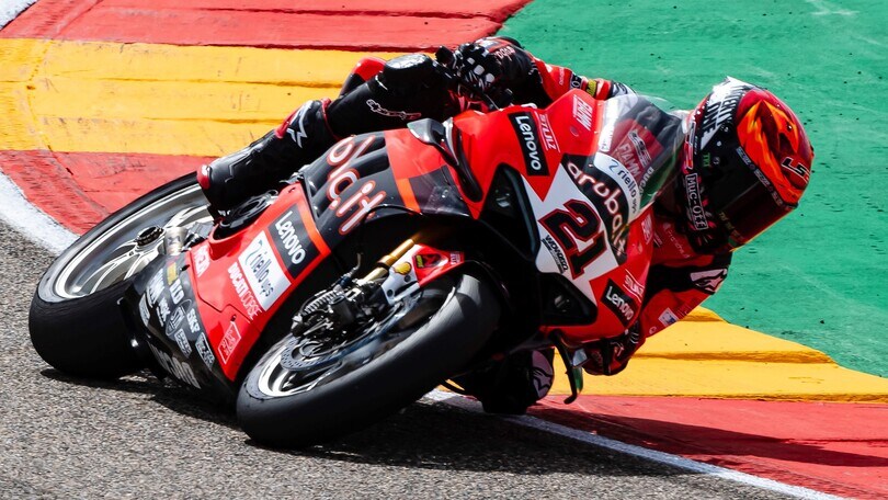 Aragon SBK, Rinaldi: “La gomma è calata, avrei potuto raggiungere Bautista”