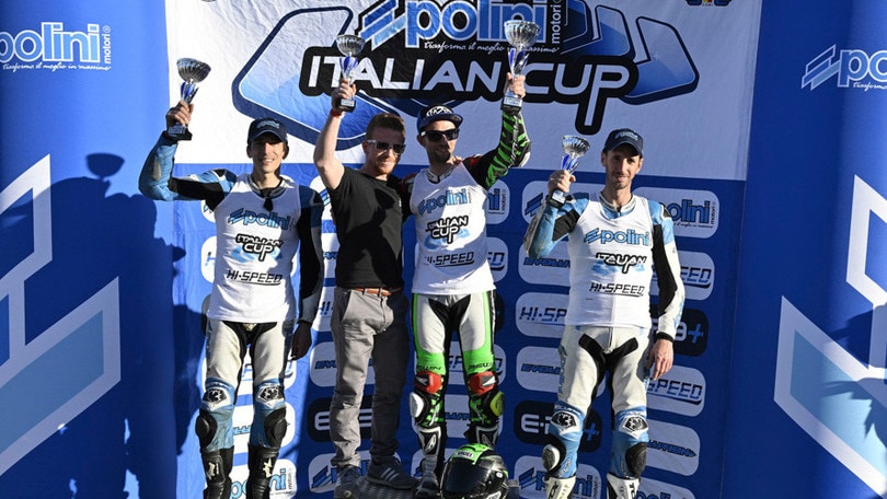 Scooter Polini Italian Cup bello da impazzire, con grande partenza a Latina